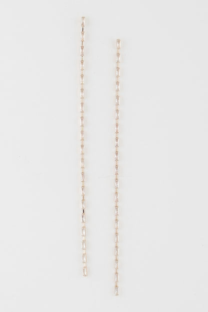 Crystal Bar Drop Earrings - Tigbul's Variety Fashion Shop