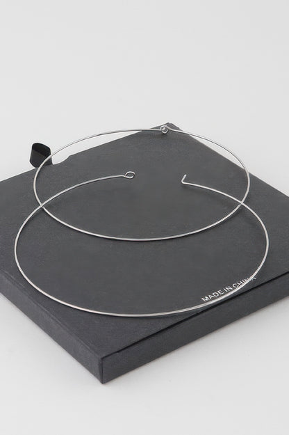 Wide Gold Dipped Flat Hoop Earrings - Tigbul's Variety Fashion Shop