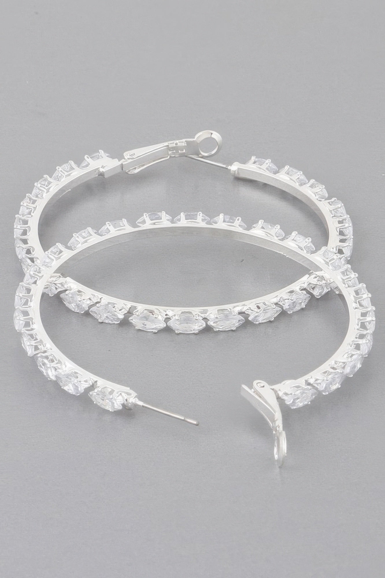 Petite Jeweled Hoop Earrings - Tigbul's Variety Fashion Shop