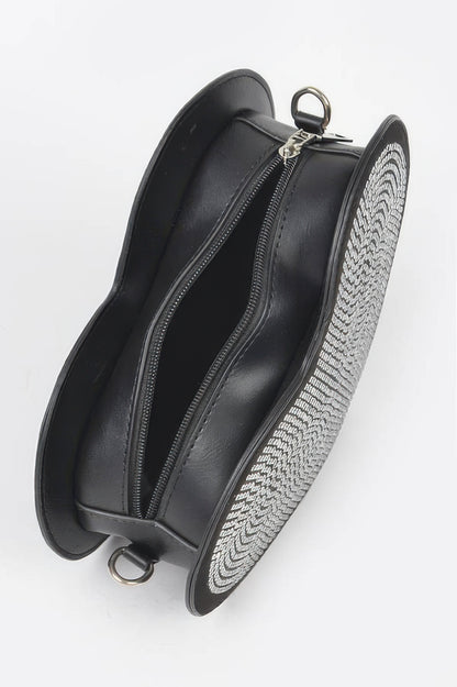 Hot Fix Heart Shape Bag - Tigbul's Variety Fashion Shop