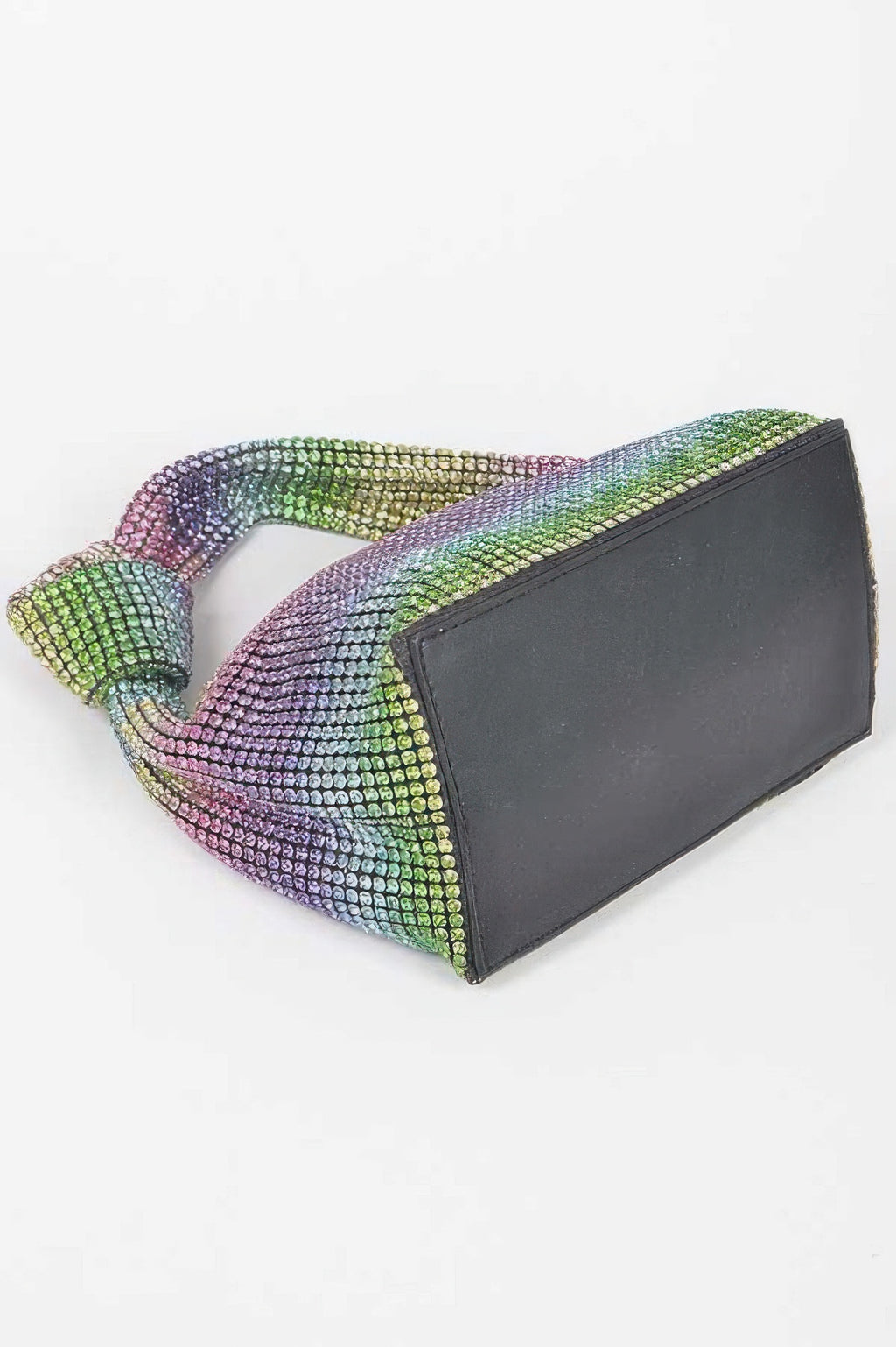 Rhinestone Shoulder Zip Bag - Tigbul's Variety Fashion Shop