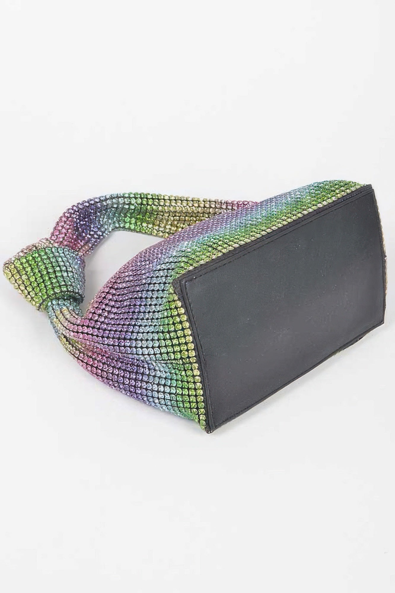 Rhinestone Shoulder Zip Bag - Tigbul's Variety Fashion Shop