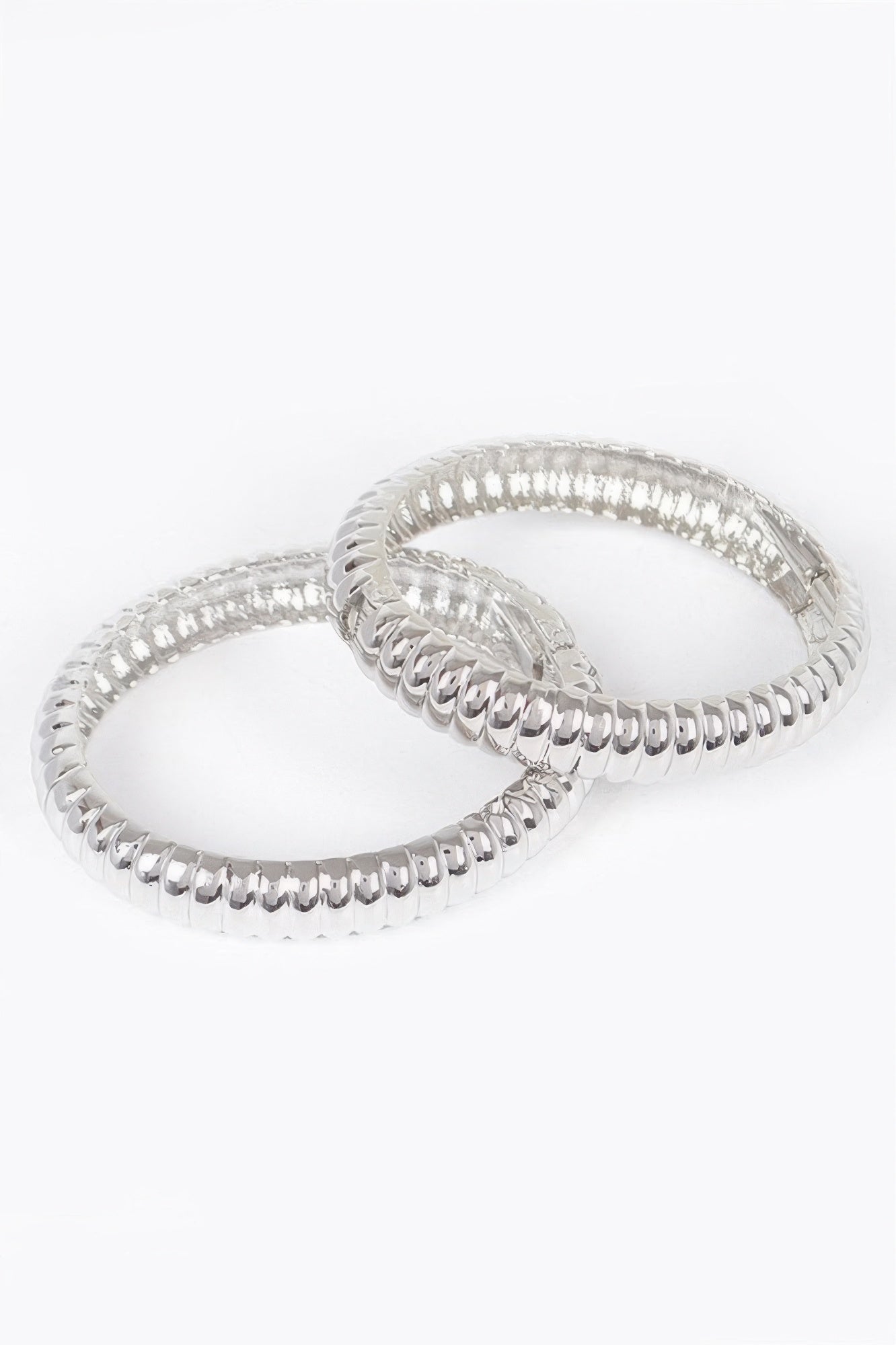 Two Pieces Set Metal Bangle - Tigbul's Variety Fashion Shop