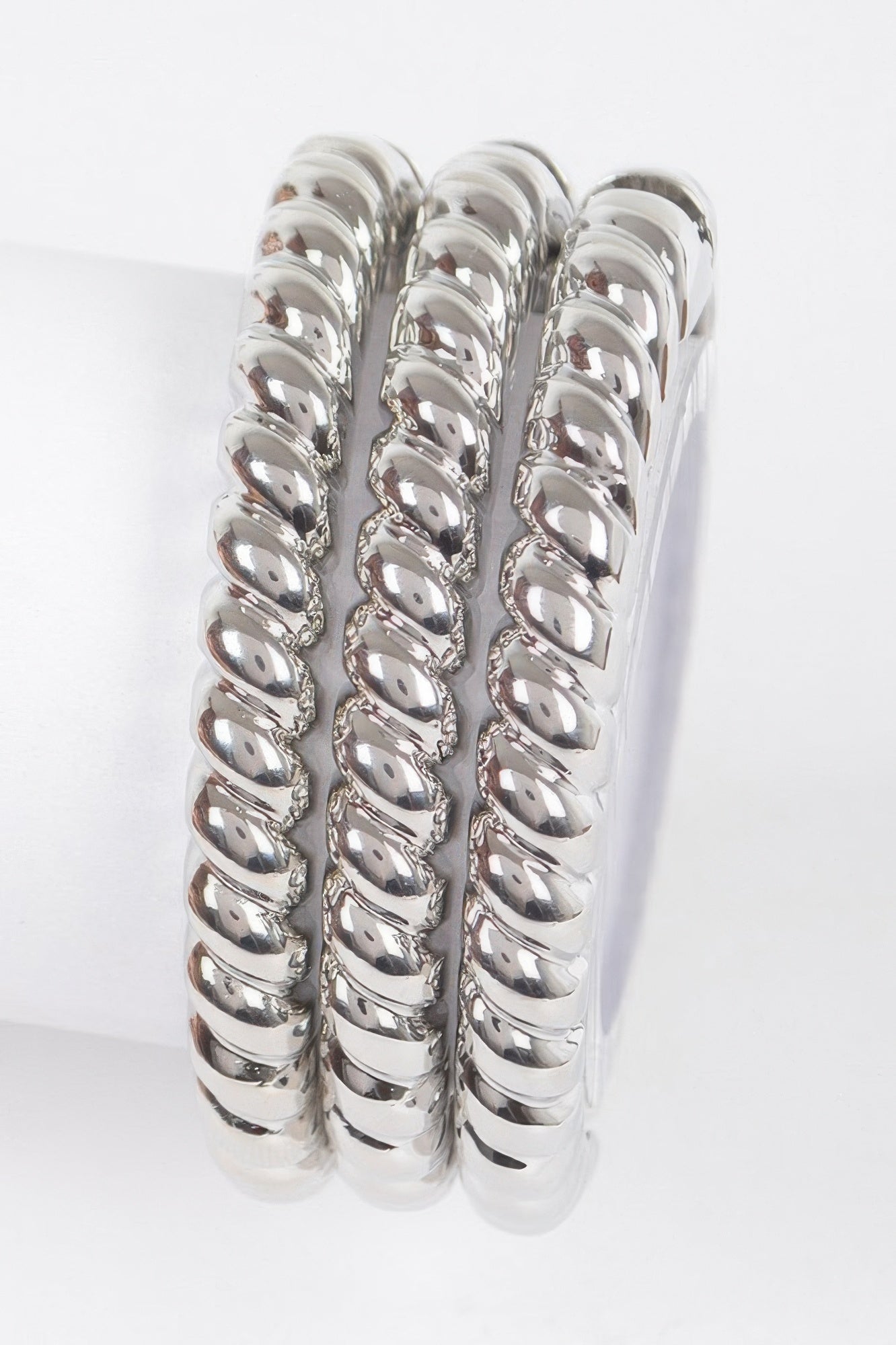 Three Pieces Set Metal Bangle - Tigbul's Variety Fashion Shop
