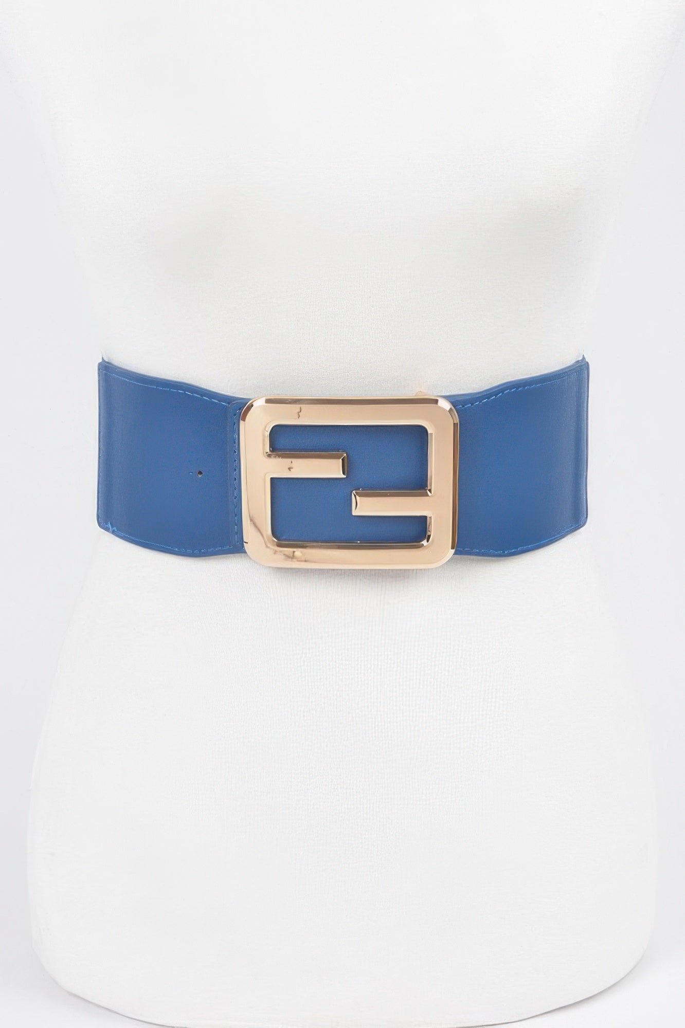 Metal Buckle Plus Size Elastic Belt - Tigbul's Variety Fashion Shop