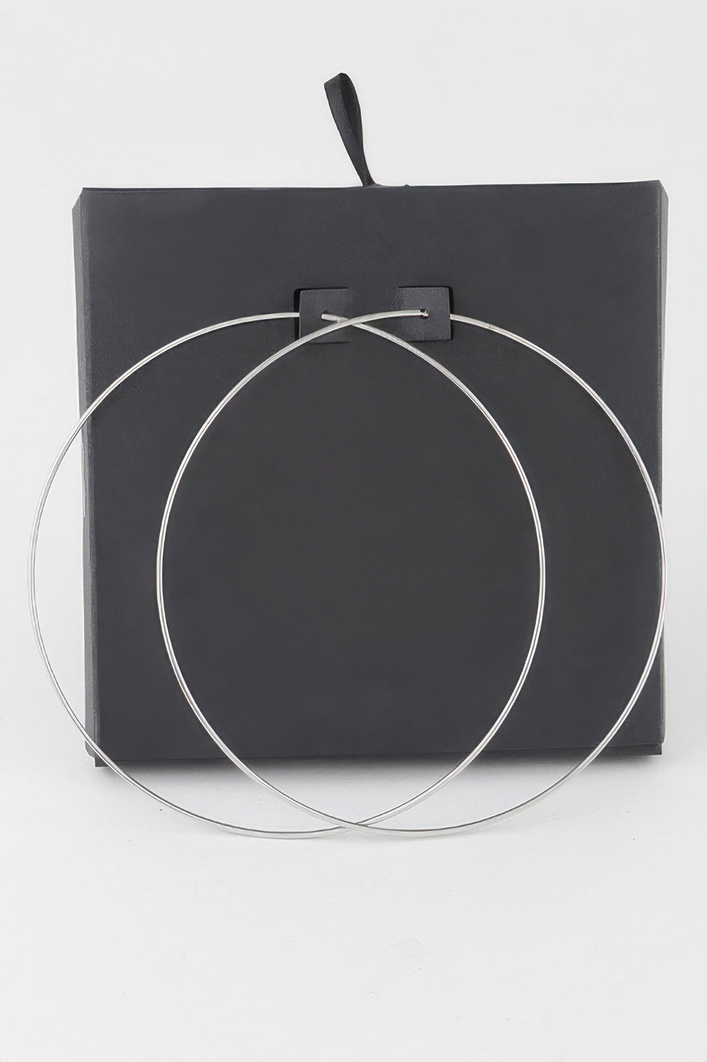 Wide Metal Hoop Earrings - Tigbul's Variety Fashion Shop