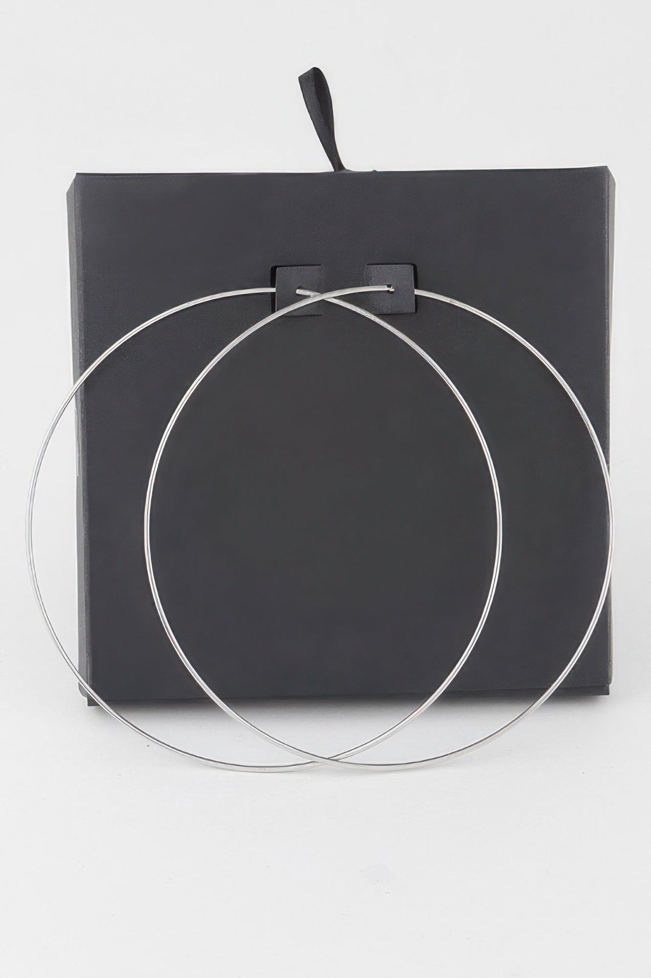 Wide Metal Hoop Earrings - Tigbul's Variety Fashion Shop