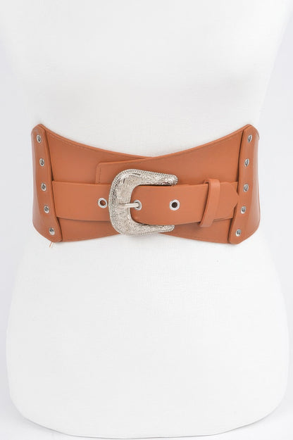 Multi Metal Elastic Belt - Tigbul's Variety Fashion Shop