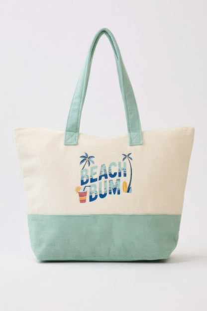 Beach Bum Terry Tote - Tigbul's Variety Fashion Shop