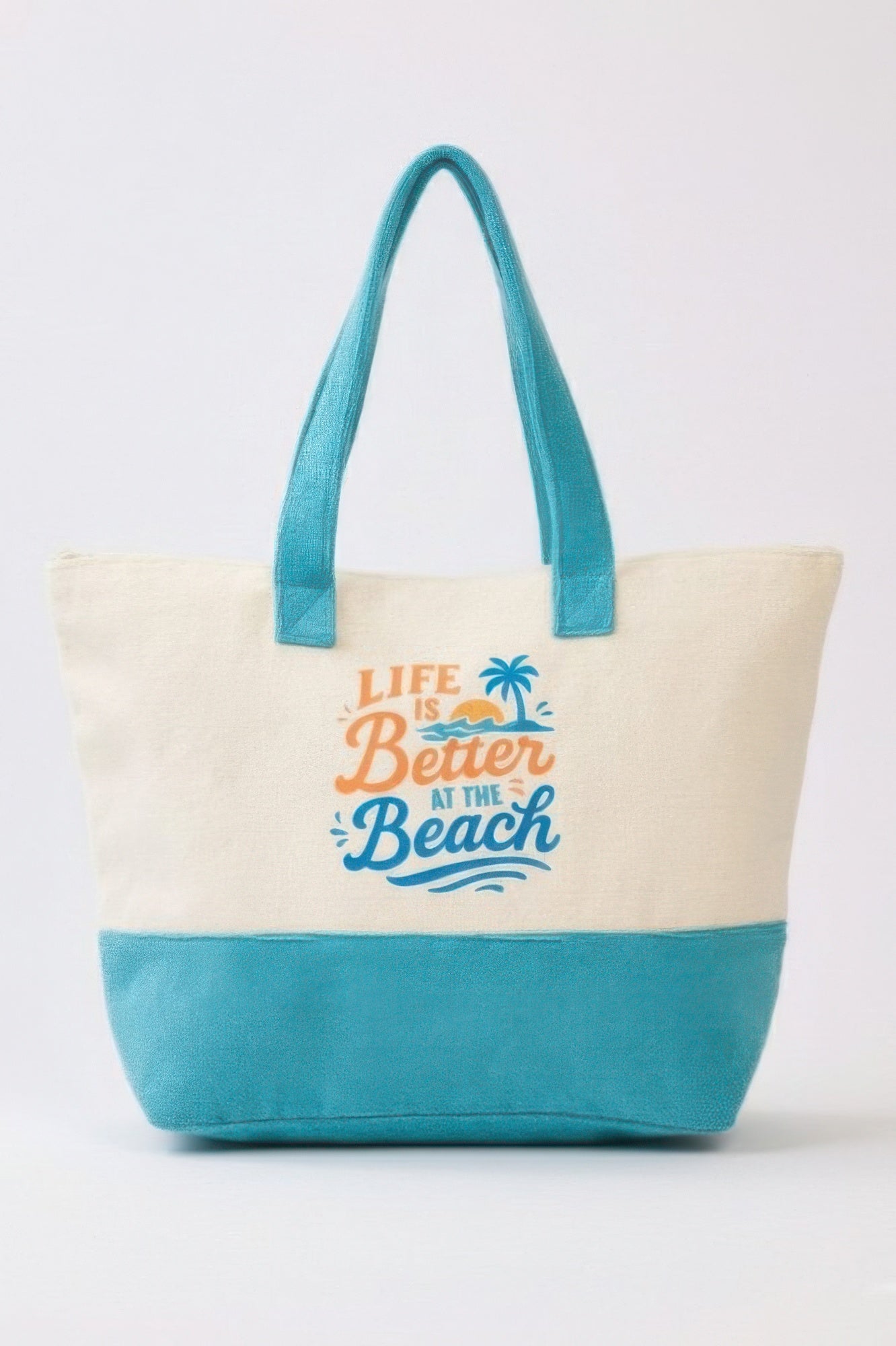 Life Is Better At The Beach Terry Tote - Tigbul's Variety Fashion Shop