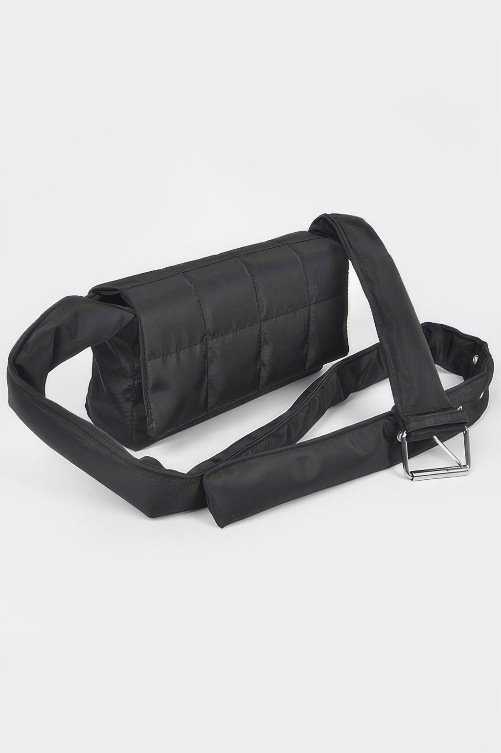 Nylon Padded Crossbody Bag - Tigbul's Variety Fashion Shop