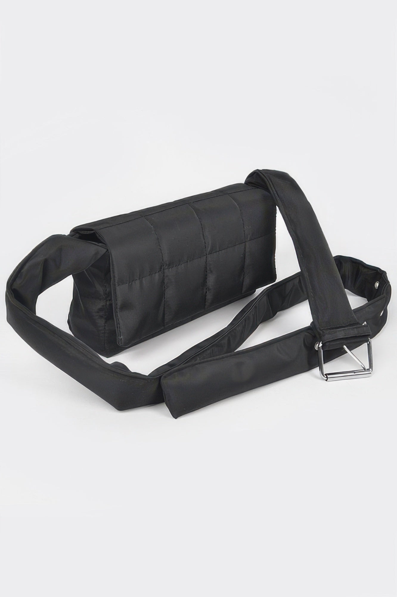 Nylon Padded Crossbody Bag - Tigbul's Variety Fashion Shop