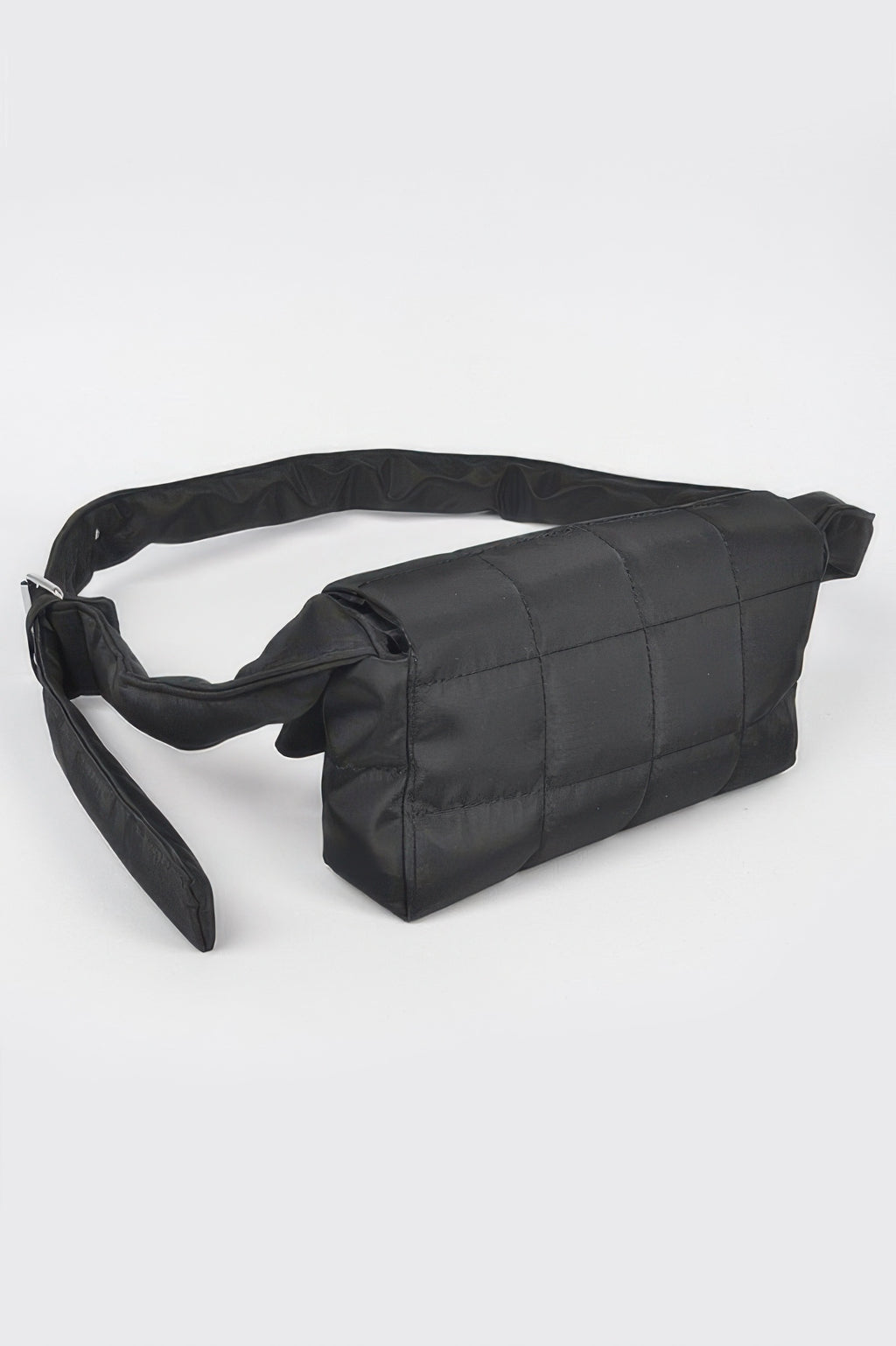 Nylon Padded Crossbody Bag - Tigbul's Variety Fashion Shop