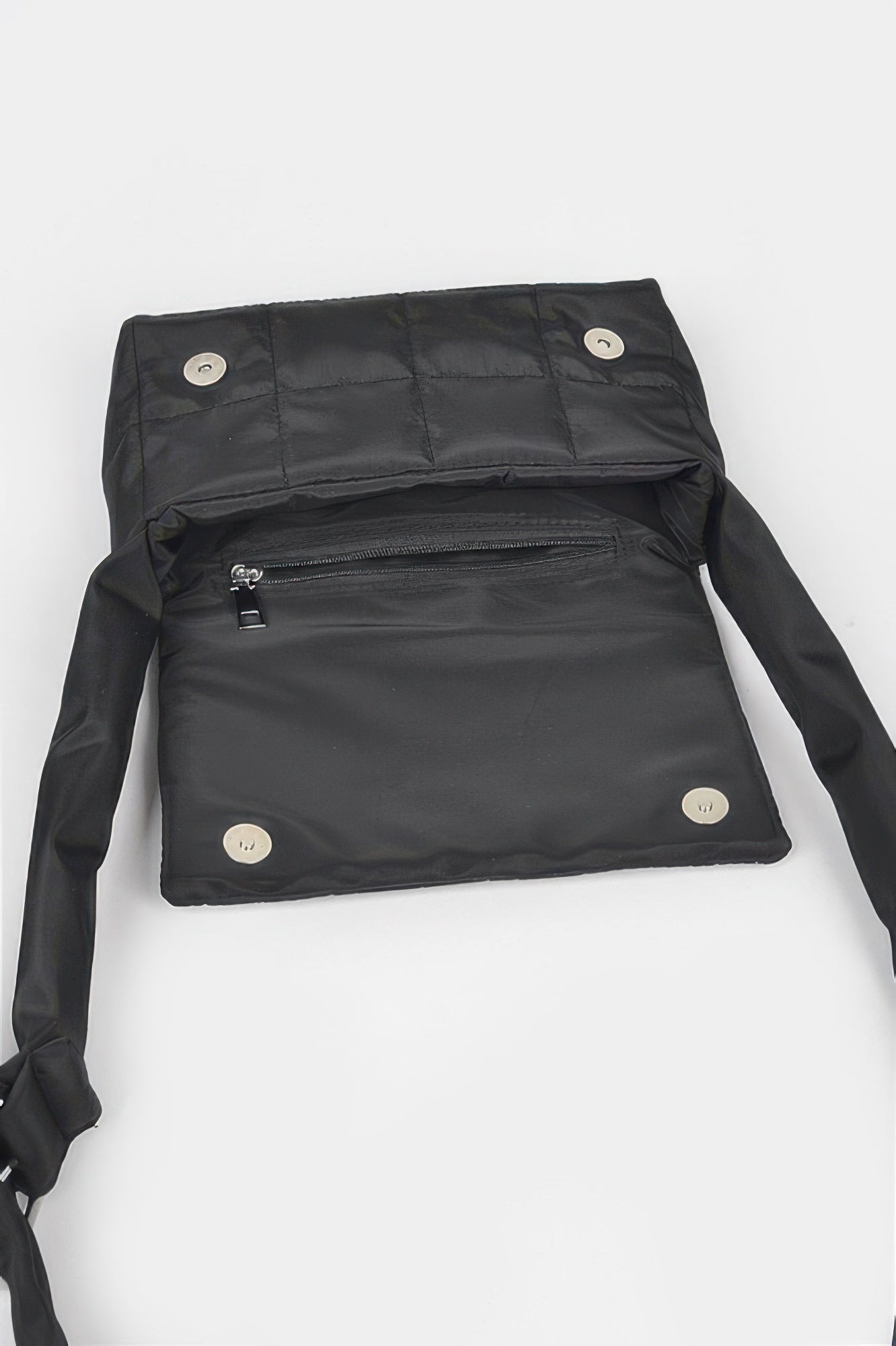 Nylon Padded Crossbody Bag - Tigbul's Variety Fashion Shop