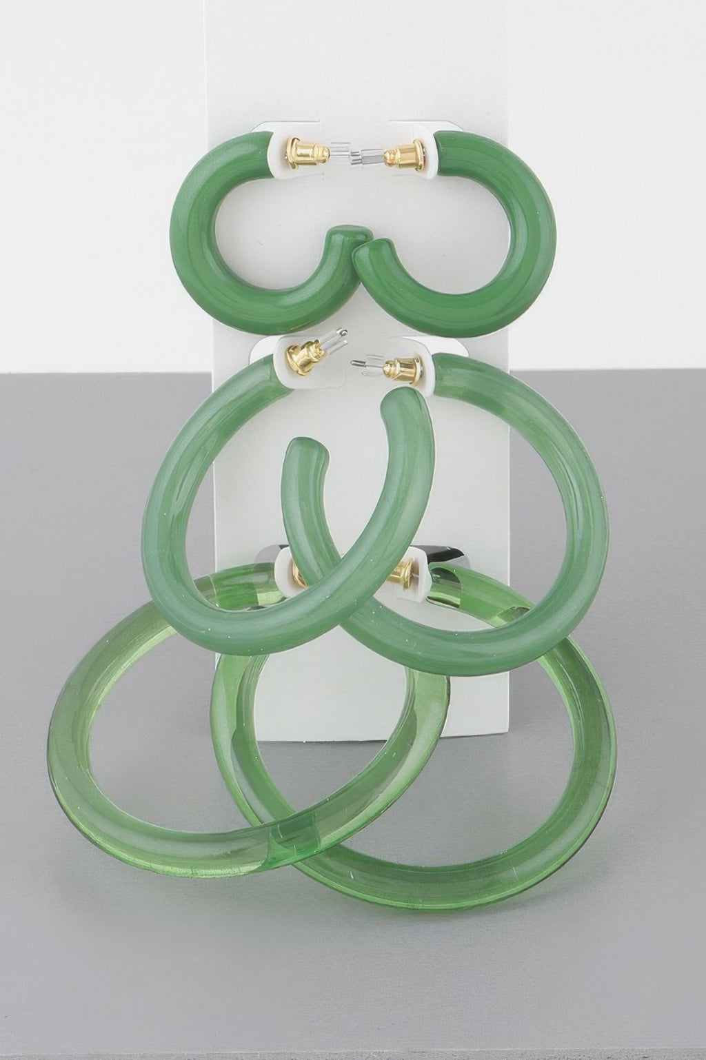 Multi Solid Hoop Earrings Set - Tigbul's Variety Fashion Shop