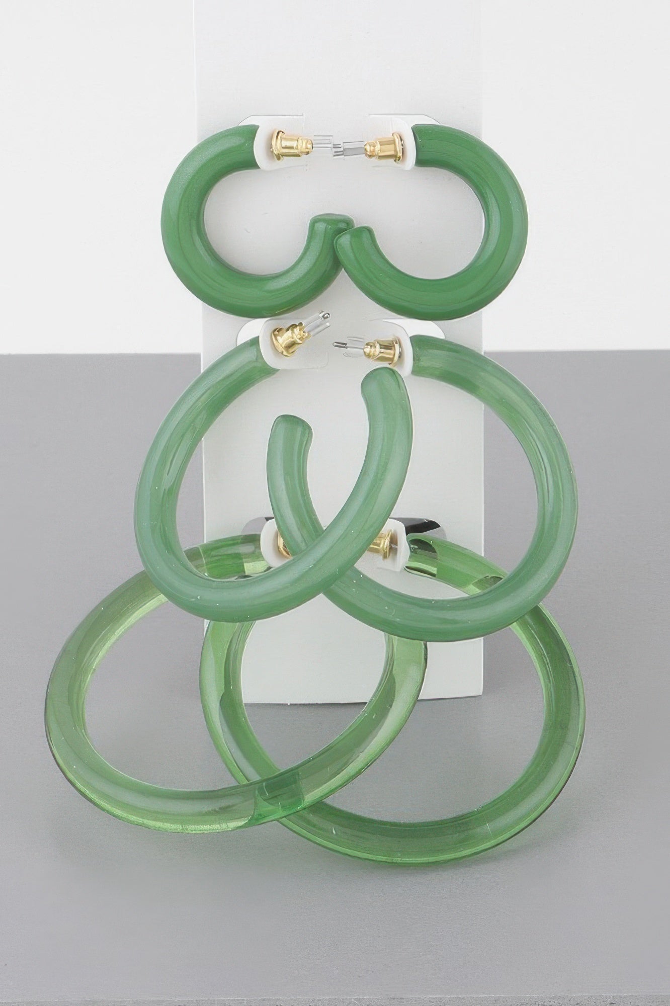 Multi Solid Hoop Earrings Set - Tigbul's Variety Fashion Shop