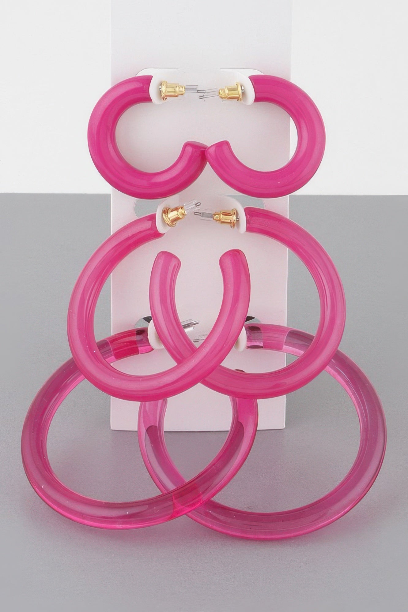 Multi Solid Hoop Earrings Set - Tigbul's Variety Fashion Shop