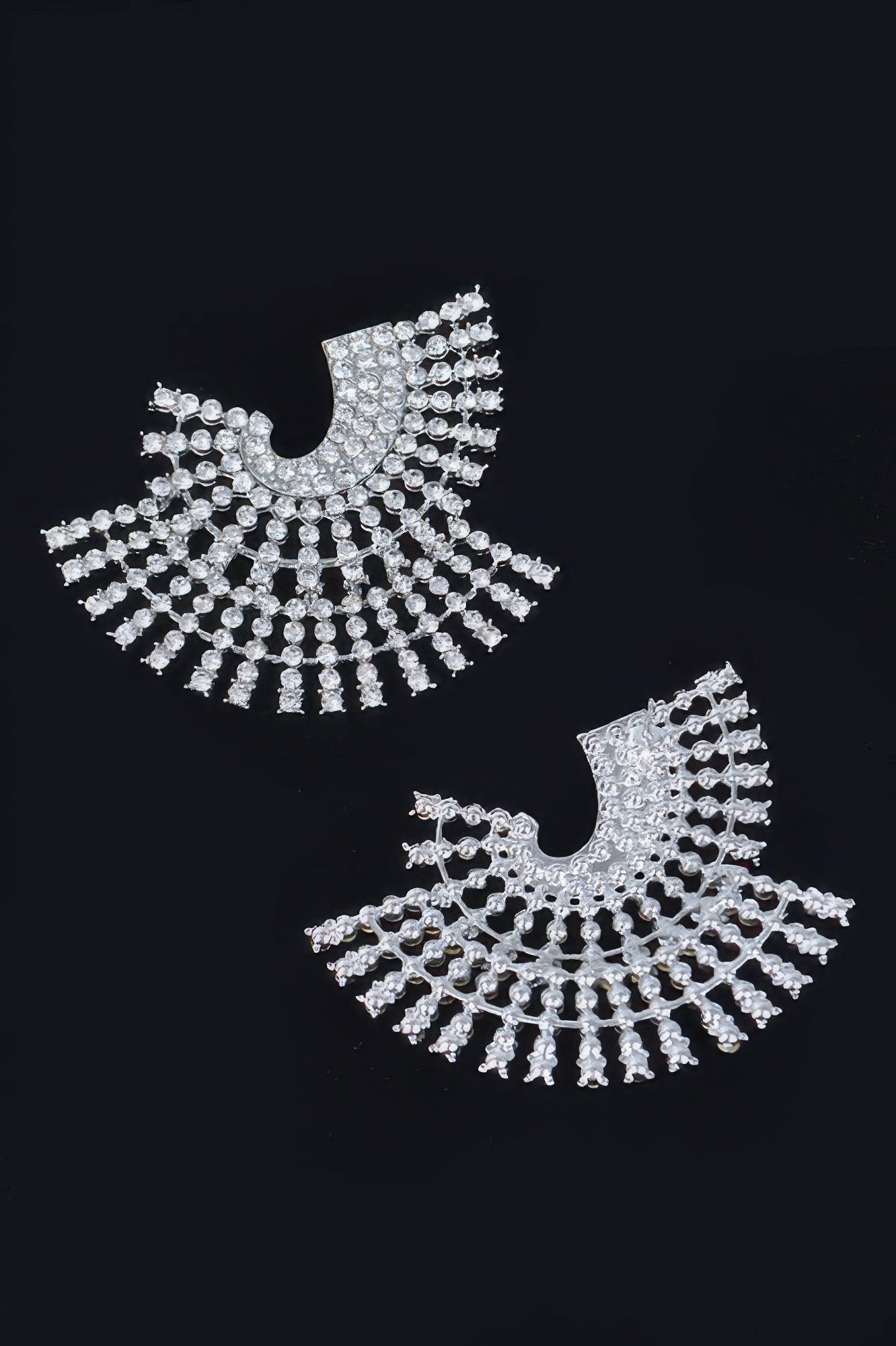 Rhinestone Party Earring - Tigbul's Variety Fashion Shop