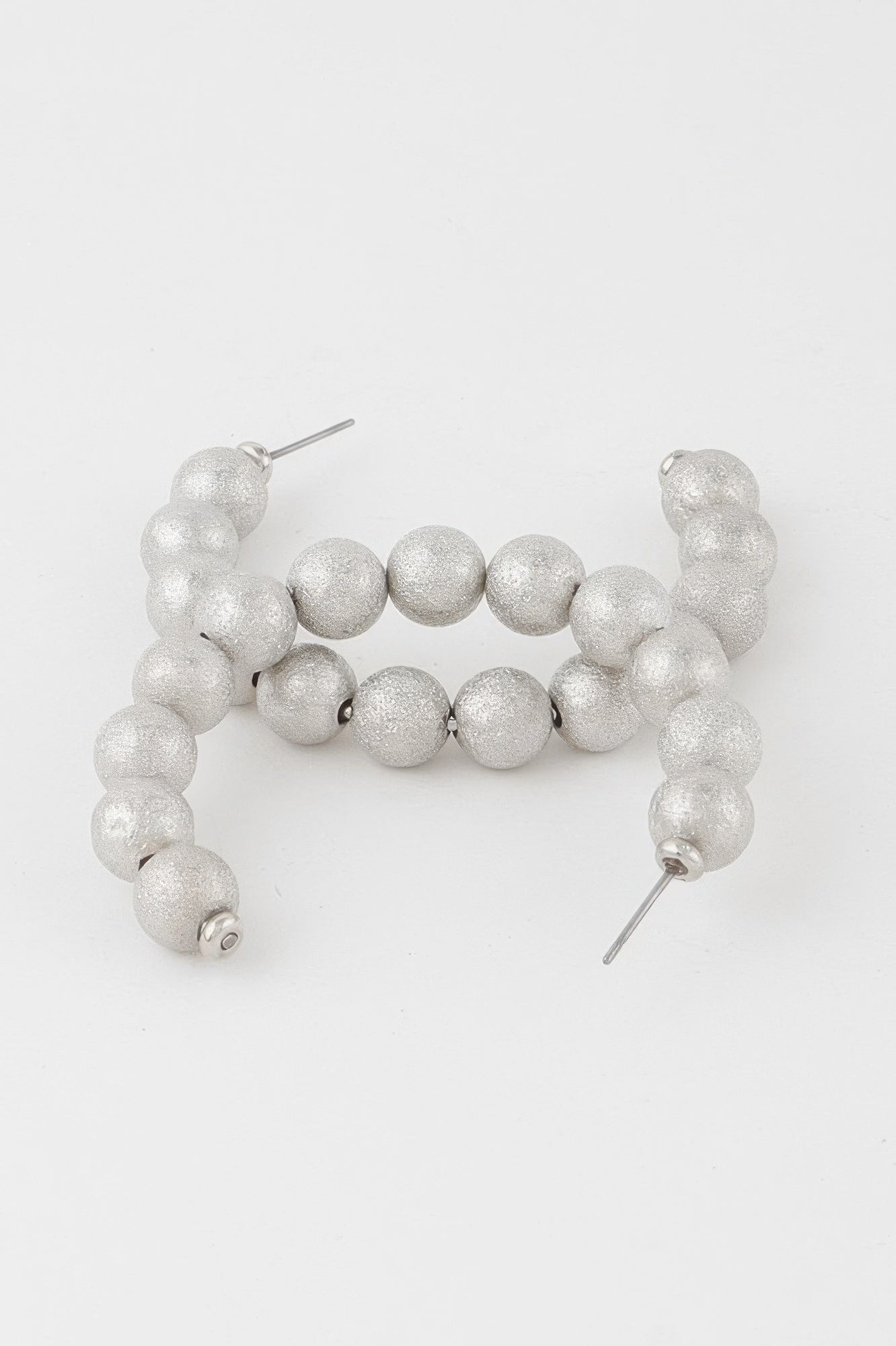 Multi Beaded Hoop Earrings - Tigbul's Variety Fashion Shop