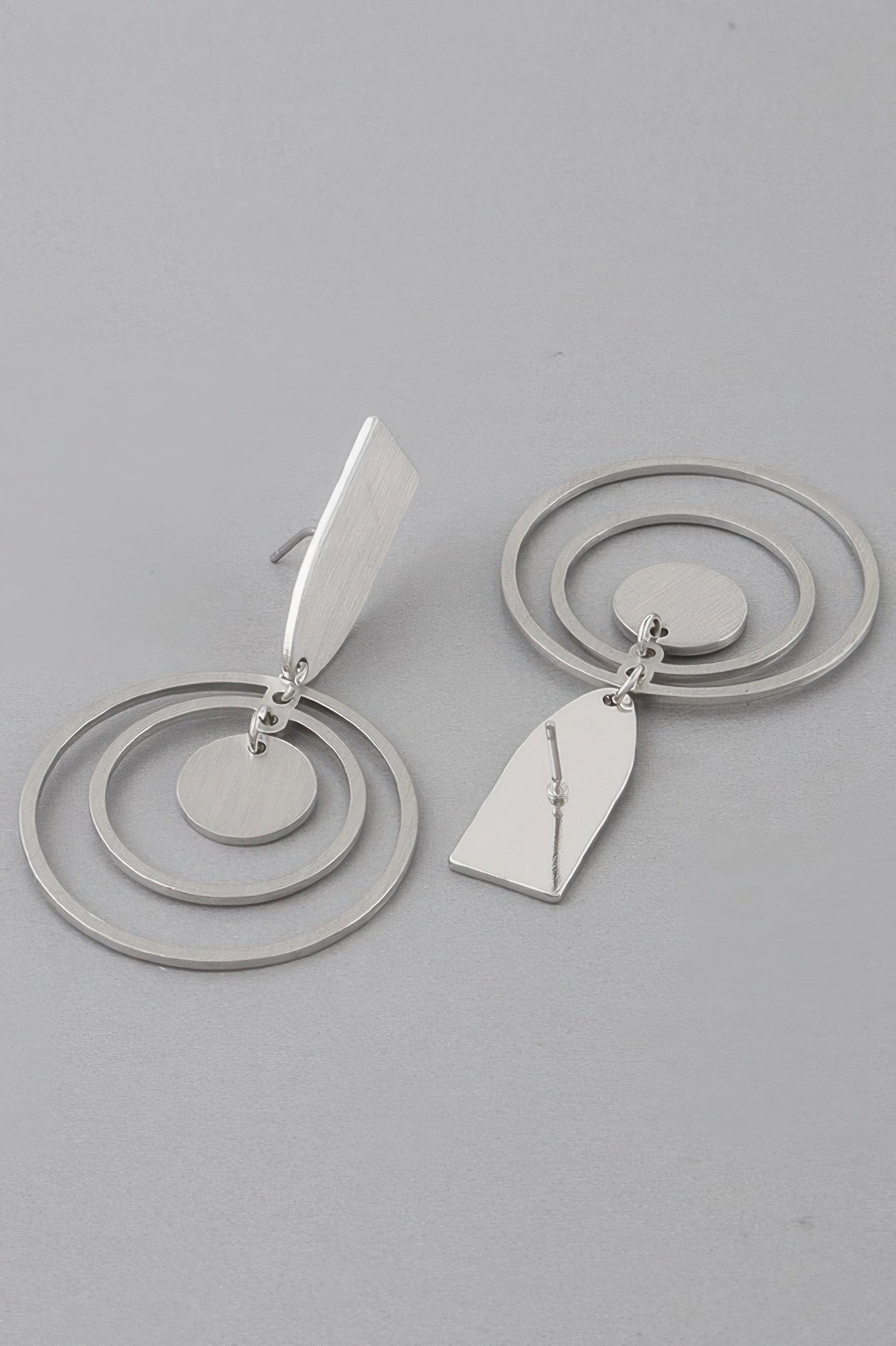 Triple Round Drop Earrings - Tigbul's Variety Fashion Shop