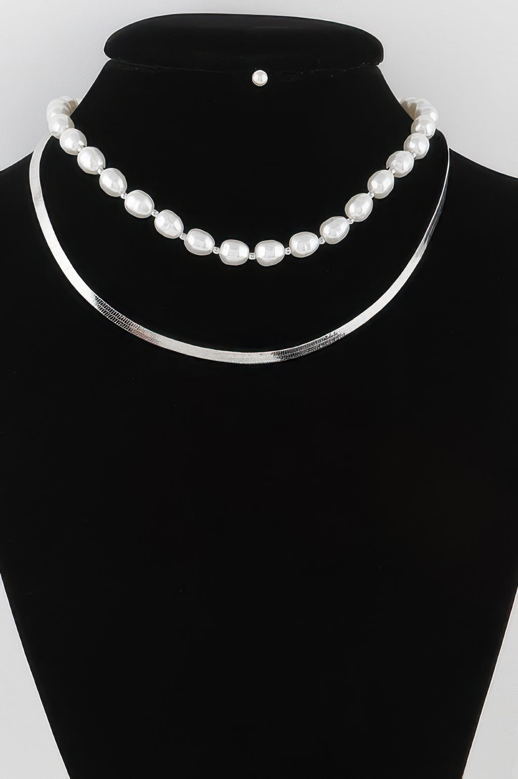 Stone Snake Chain Necklace - Tigbul's Variety Fashion Shop