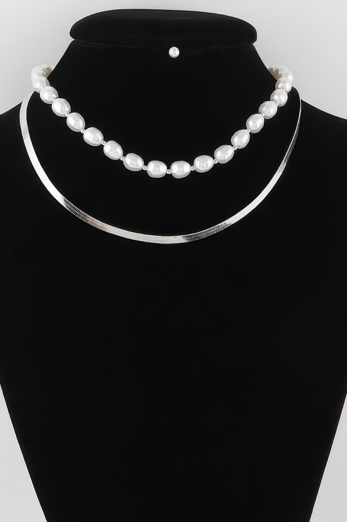 Stone Snake Chain Necklace - Tigbul's Variety Fashion Shop