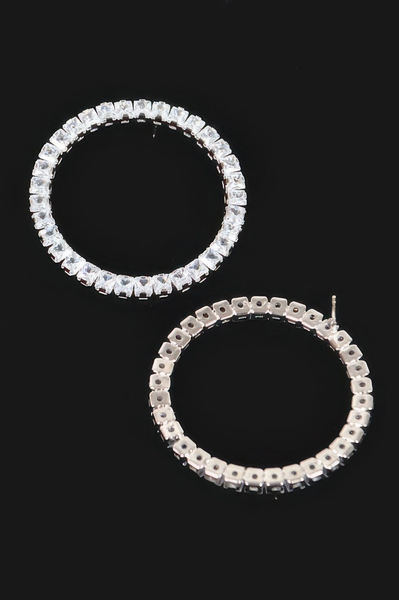 Rhinestone Round Earring - Tigbul's Variety Fashion Shop