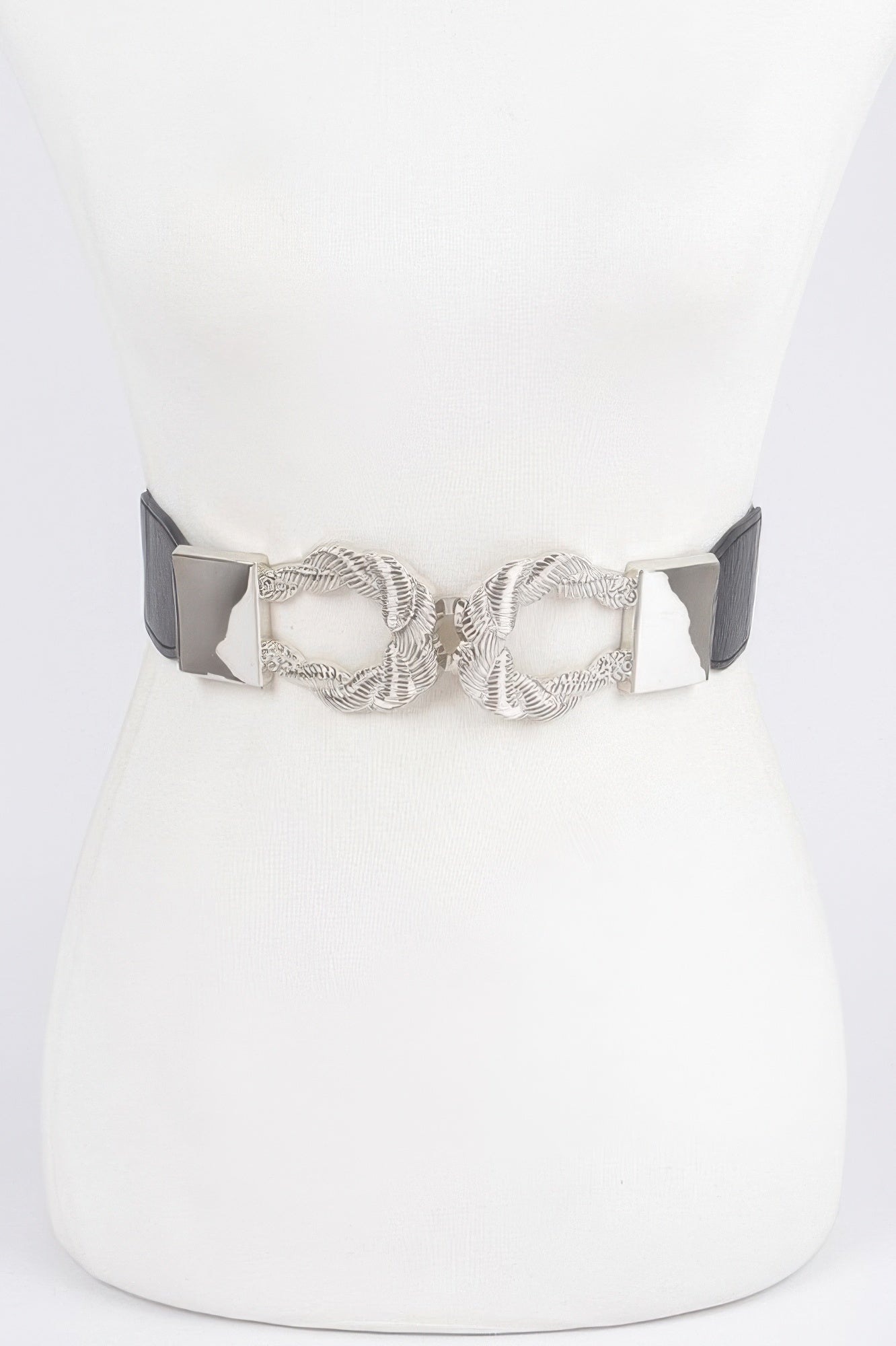 Twist Link Cuff Elastic Belt - Tigbul's Variety Fashion Shop