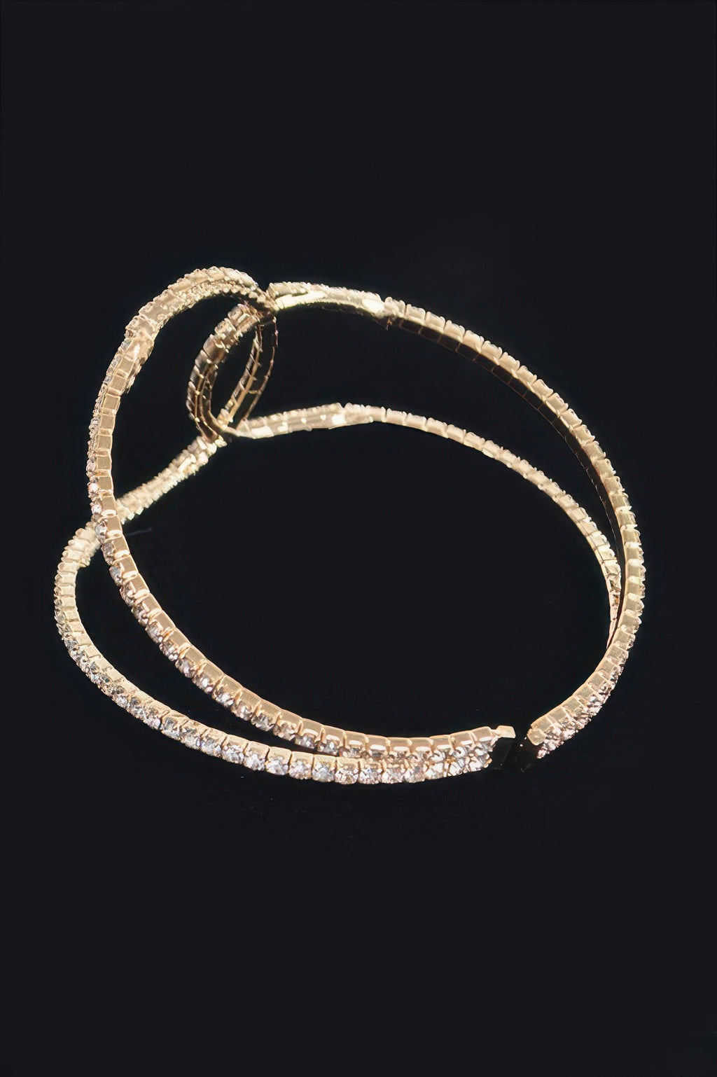 Rhinestone Cuff Bracelet - Tigbul's Variety Fashion Shop