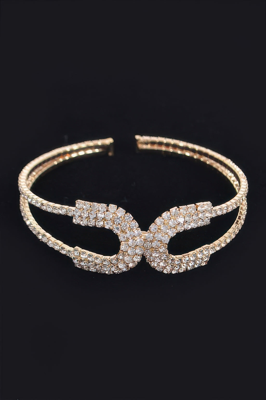 Wrap Rhinestone Bangle - Tigbul's Variety Fashion Shop