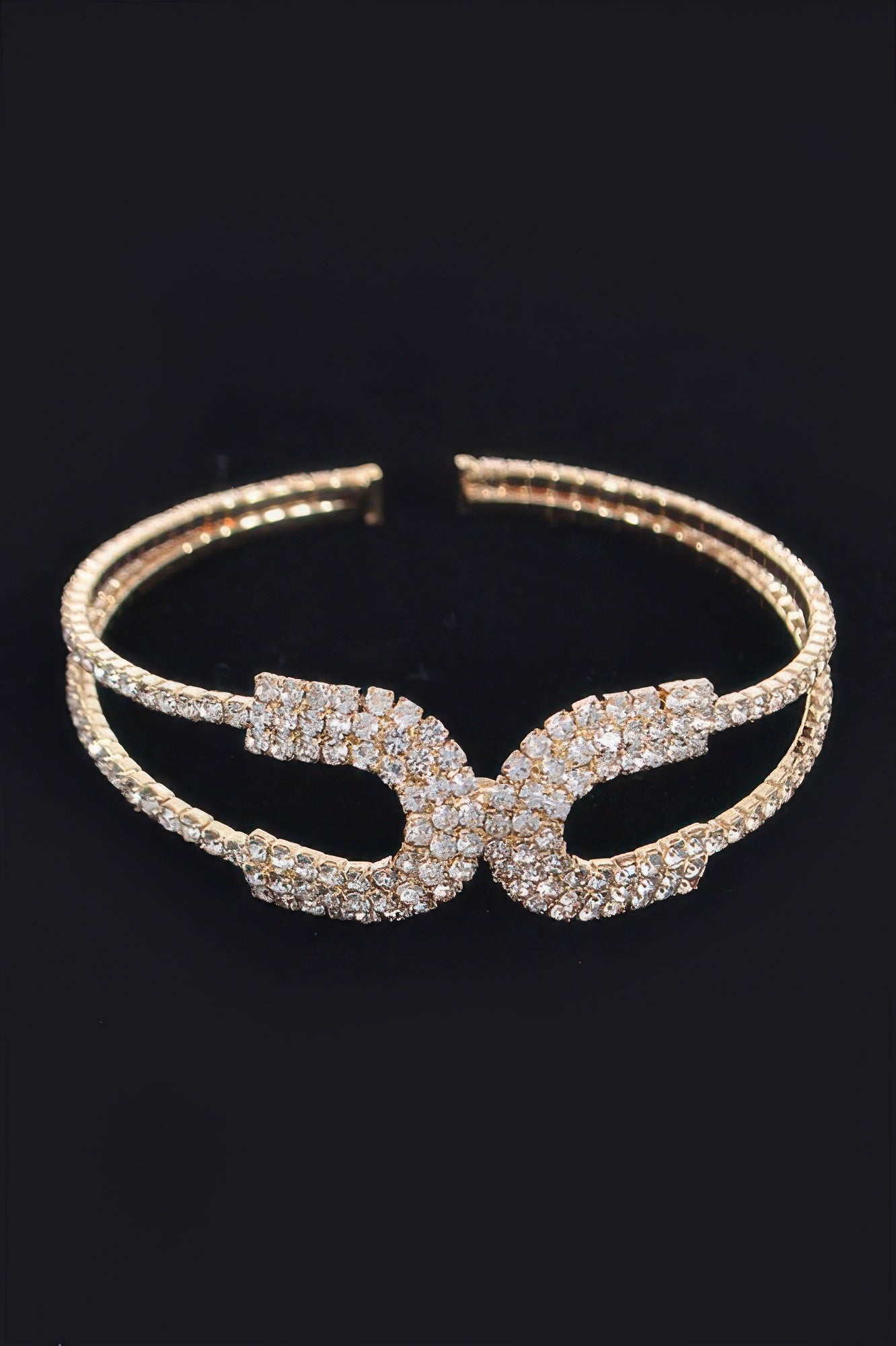 Wrap Rhinestone Bangle - Tigbul's Variety Fashion Shop