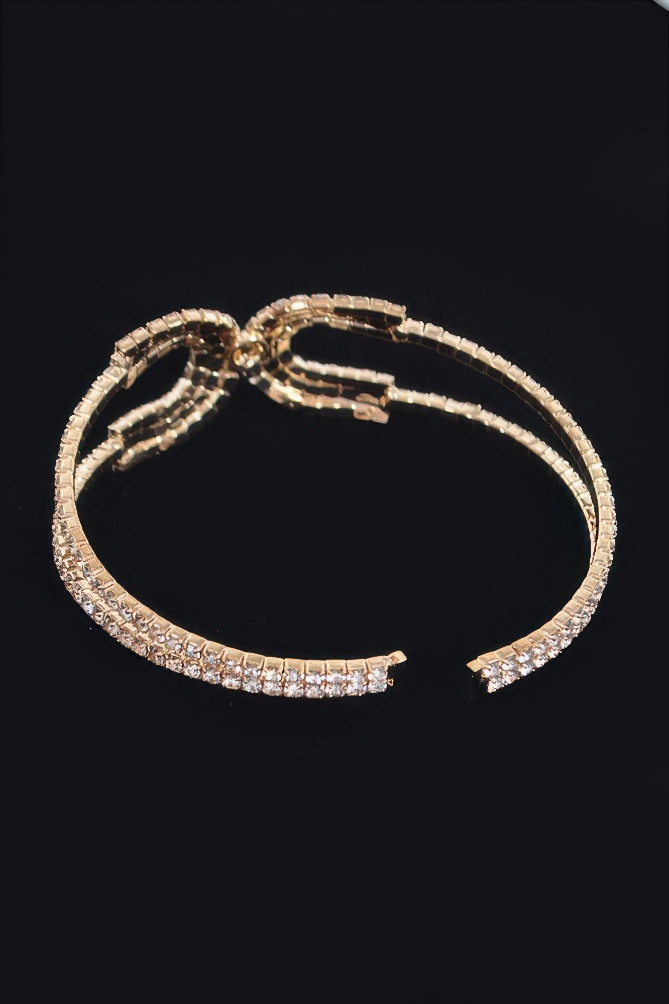 Wrap Rhinestone Bangle - Tigbul's Variety Fashion Shop