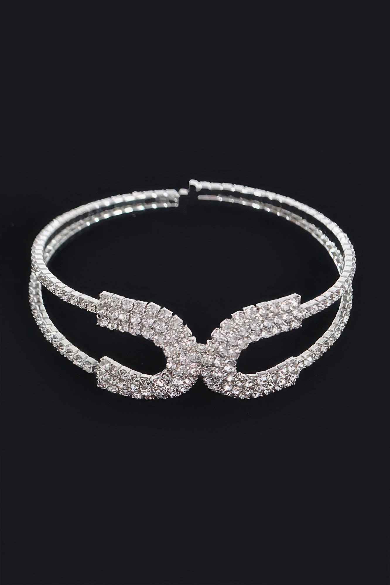 Wrap Rhinestone Bangle - Tigbul's Variety Fashion Shop