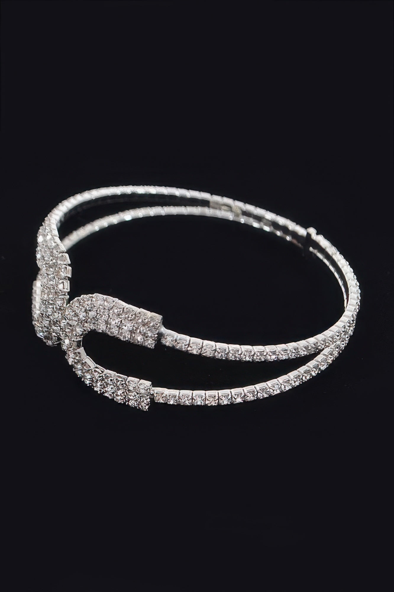 Wrap Rhinestone Bangle - Tigbul's Variety Fashion Shop