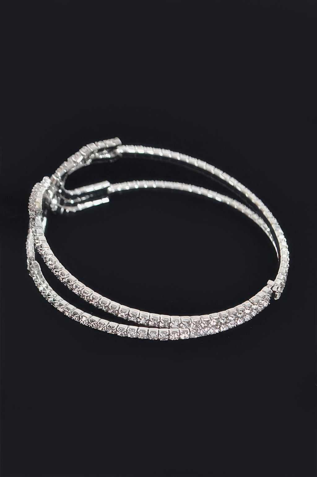 Wrap Rhinestone Bangle - Tigbul's Variety Fashion Shop