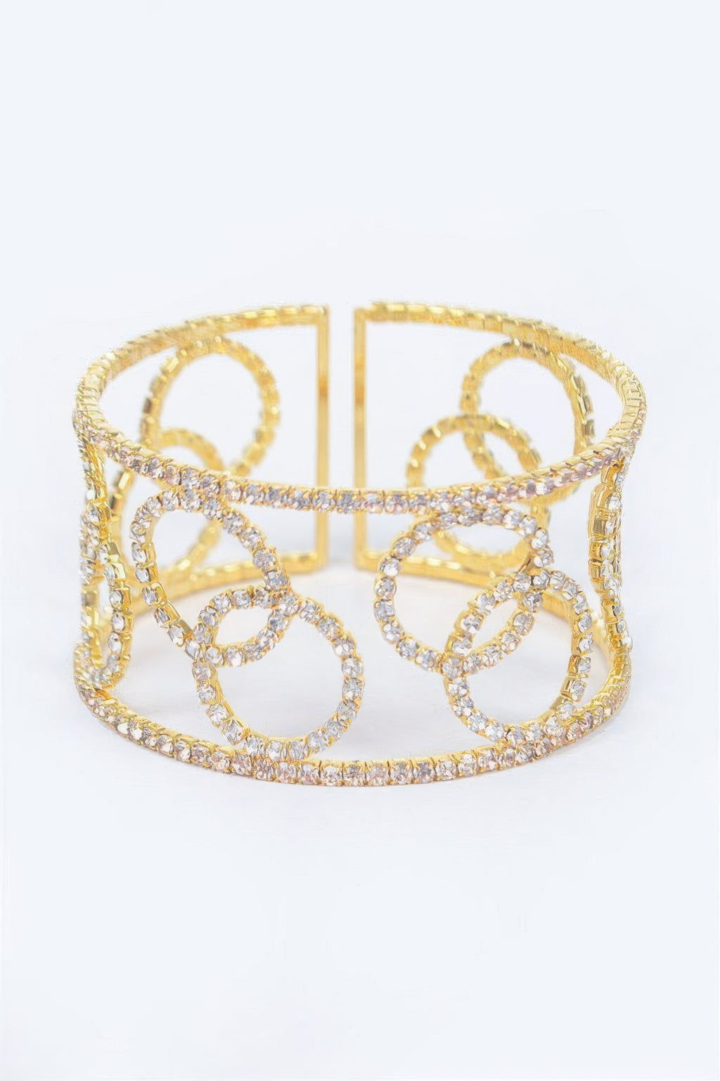 Wrap Rhinestone Bangle - Tigbul's Variety Fashion Shop