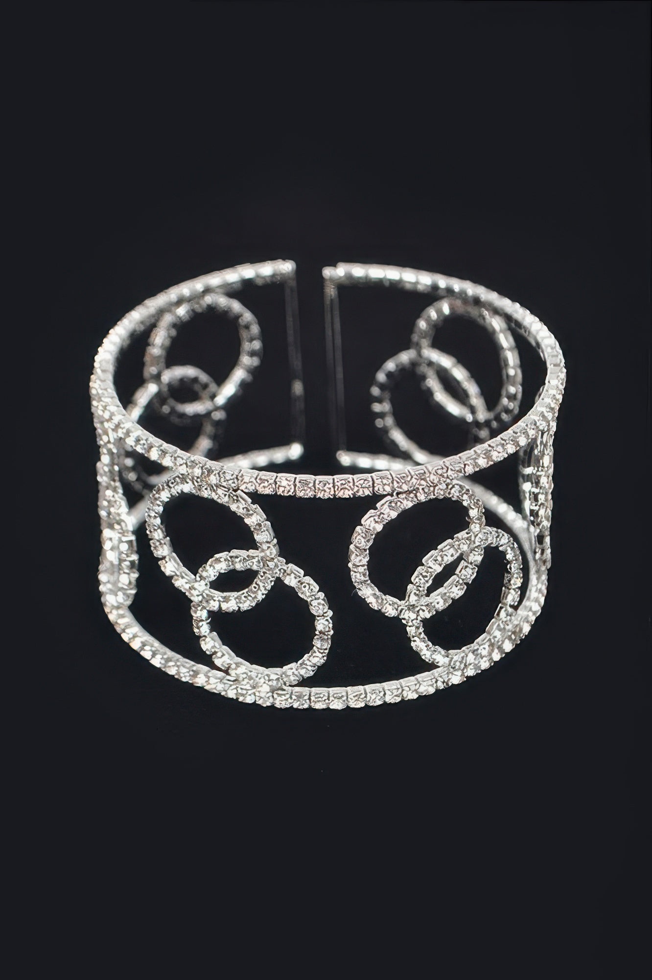 Wrap Rhinestone Bangle - Tigbul's Variety Fashion Shop