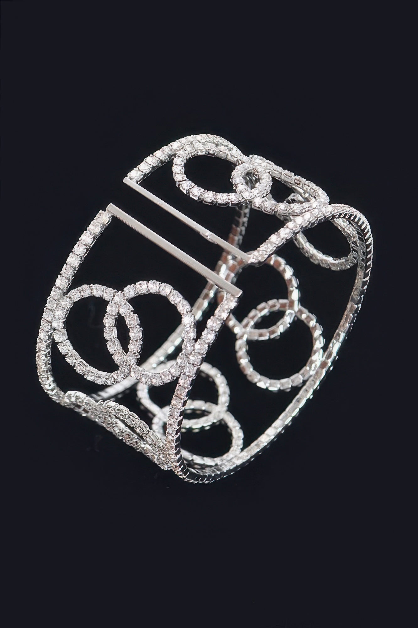 Wrap Rhinestone Bangle - Tigbul's Variety Fashion Shop