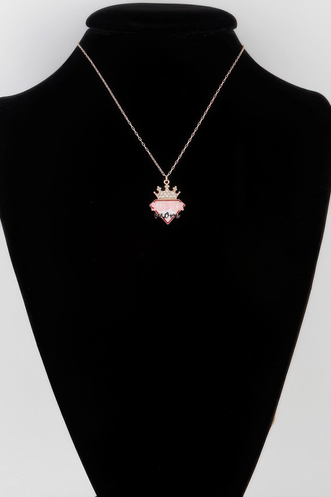 Super Mom Diamond Crown Necklace - Tigbul's Variety Fashion Shop