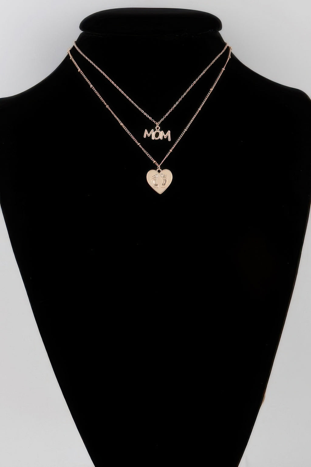 Mom Heart Pendant Necklace - Tigbul's Variety Fashion Shop