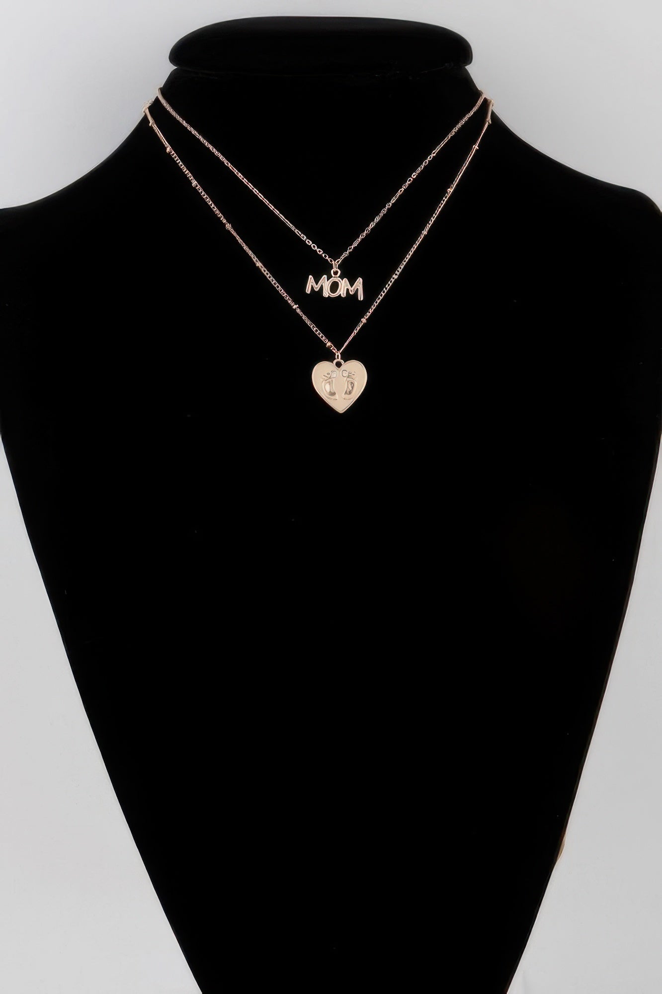 Mom Heart Pendant Necklace - Tigbul's Variety Fashion Shop