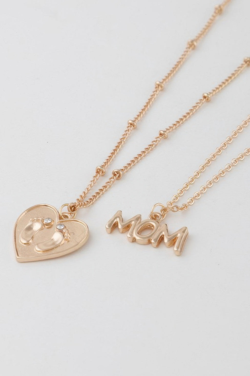 Mom Heart Pendant Necklace - Tigbul's Variety Fashion Shop