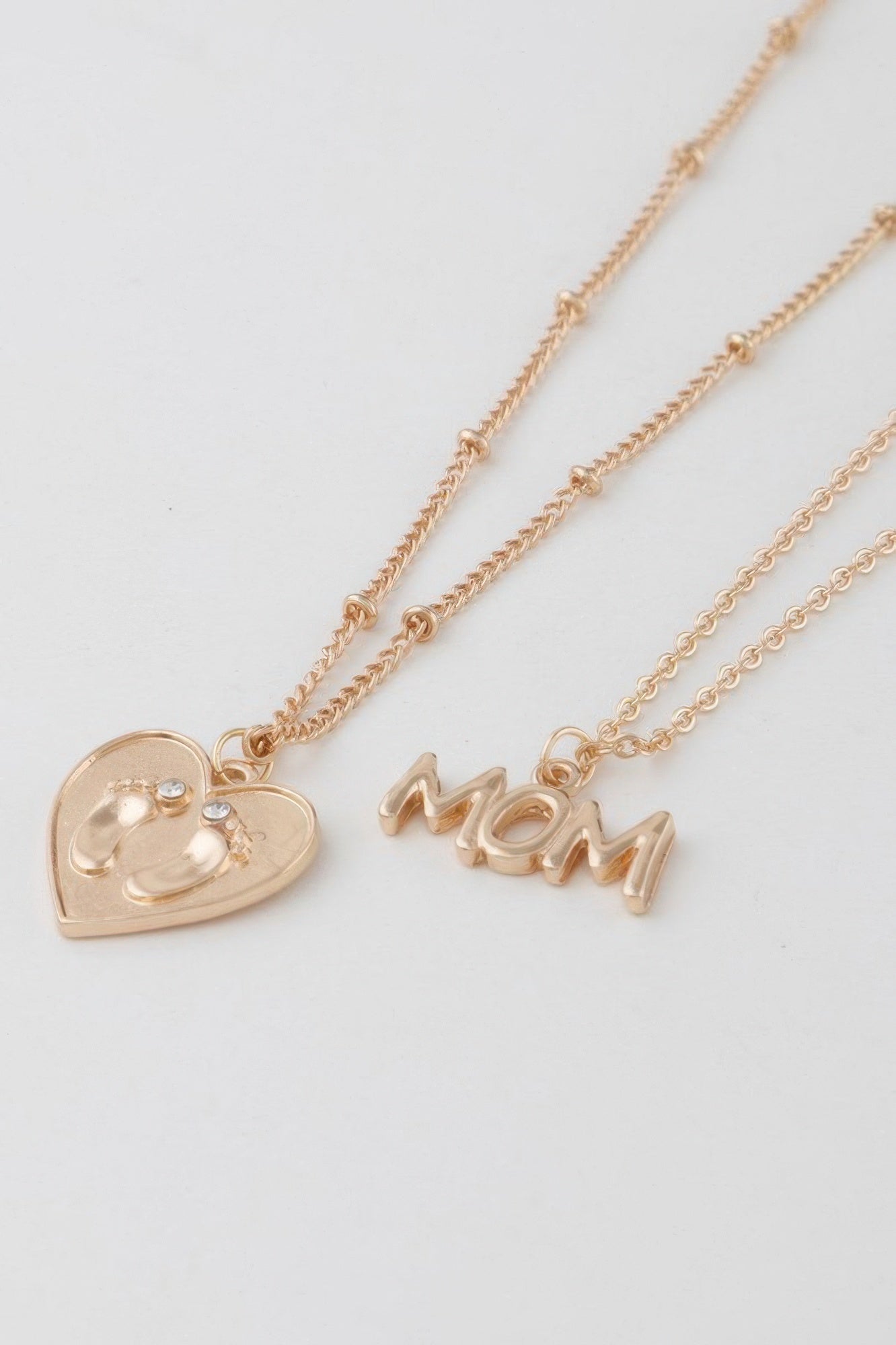Mom Heart Pendant Necklace - Tigbul's Variety Fashion Shop