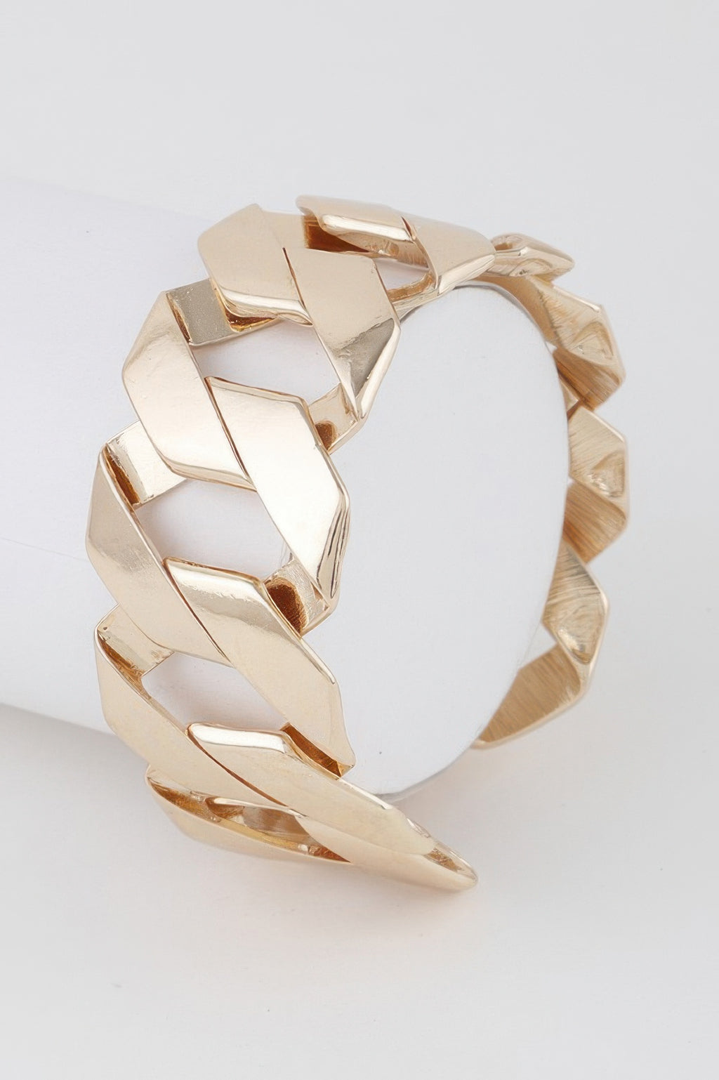 Wide Curb Chain Bracelet - Tigbul's Variety Fashion Shop