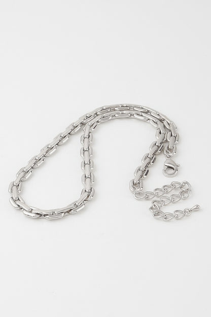 Solid Link Chain Necklace 14" | Tigbuls Variety Fashion