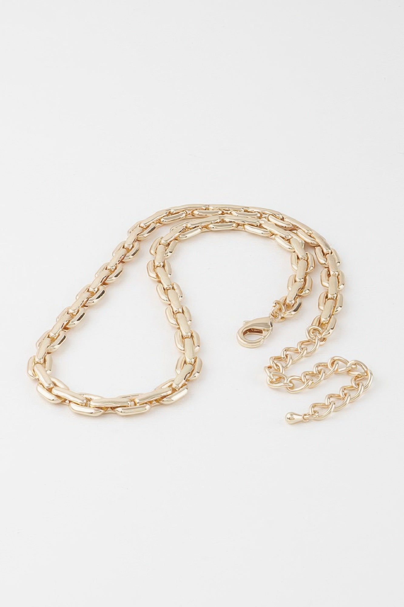 Solid Link Chain Necklace 14" - Tigbul's Variety Fashion Shop