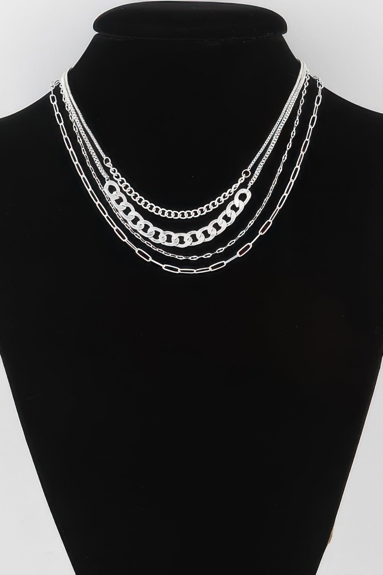 Multi Curb Mariner Chain Necklace - Tigbul's Variety Fashion Shop