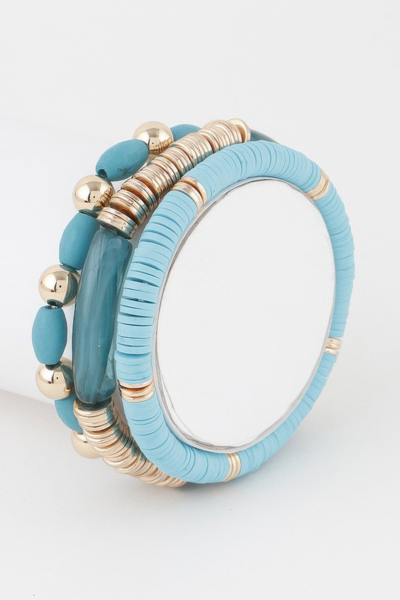 Triple Layered Bead Bracelet - Tigbul's Variety Fashion Shop