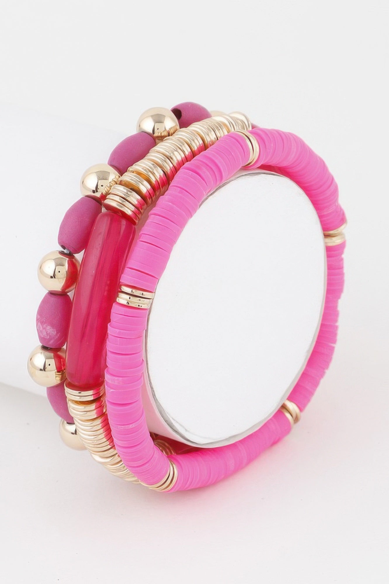 Triple Layered Bead Bracelet - Tigbul's Variety Fashion Shop