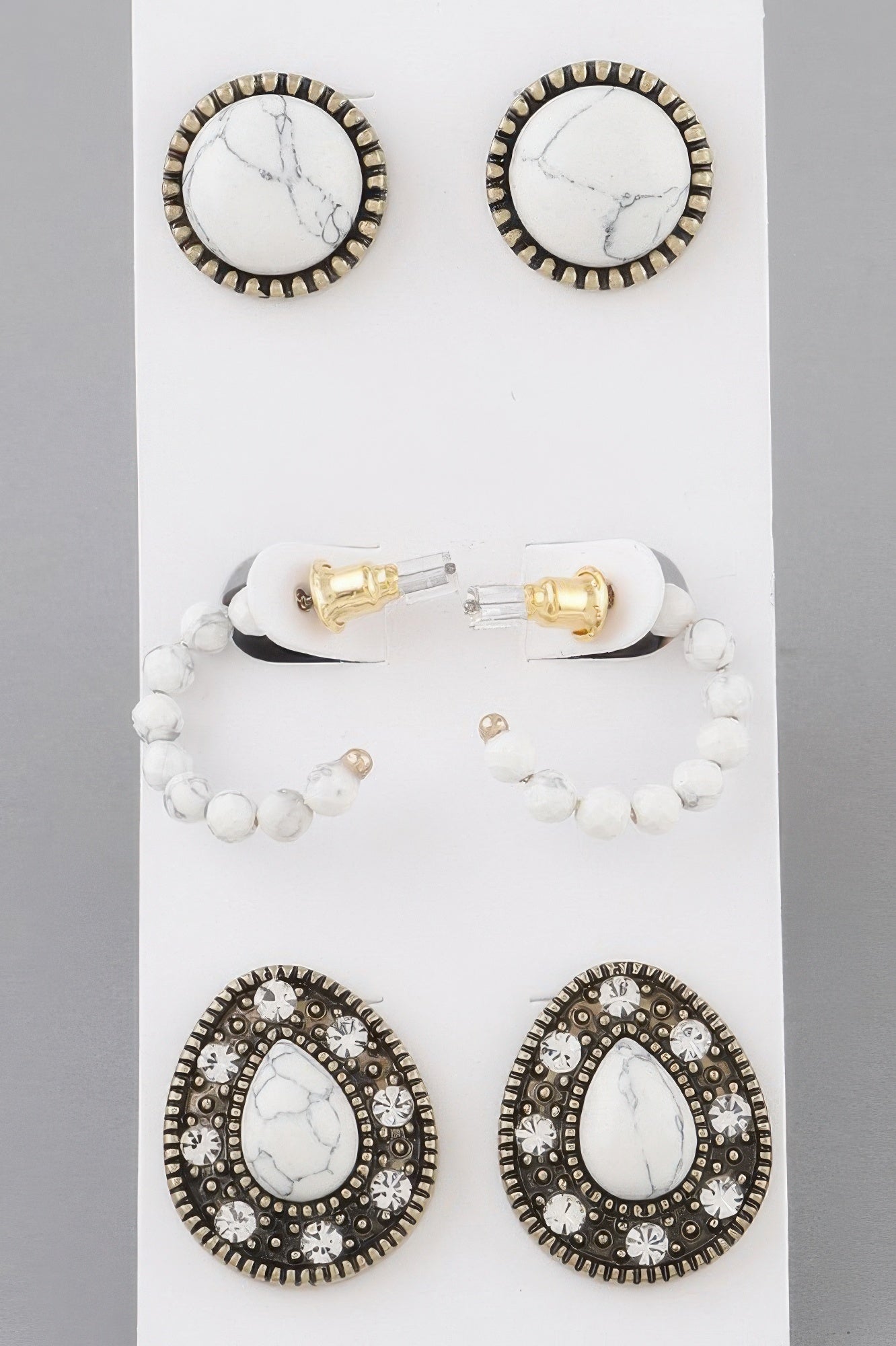 Multi Antique Earrings Set - Tigbul's Variety Fashion Shop